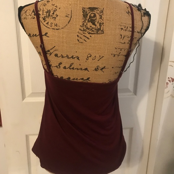 Hollister Red Sequin Tank Top size XS - Picture 6 of 7